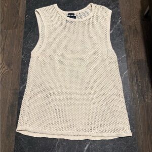 Abercrombie & Fitch Crocheted Tank
